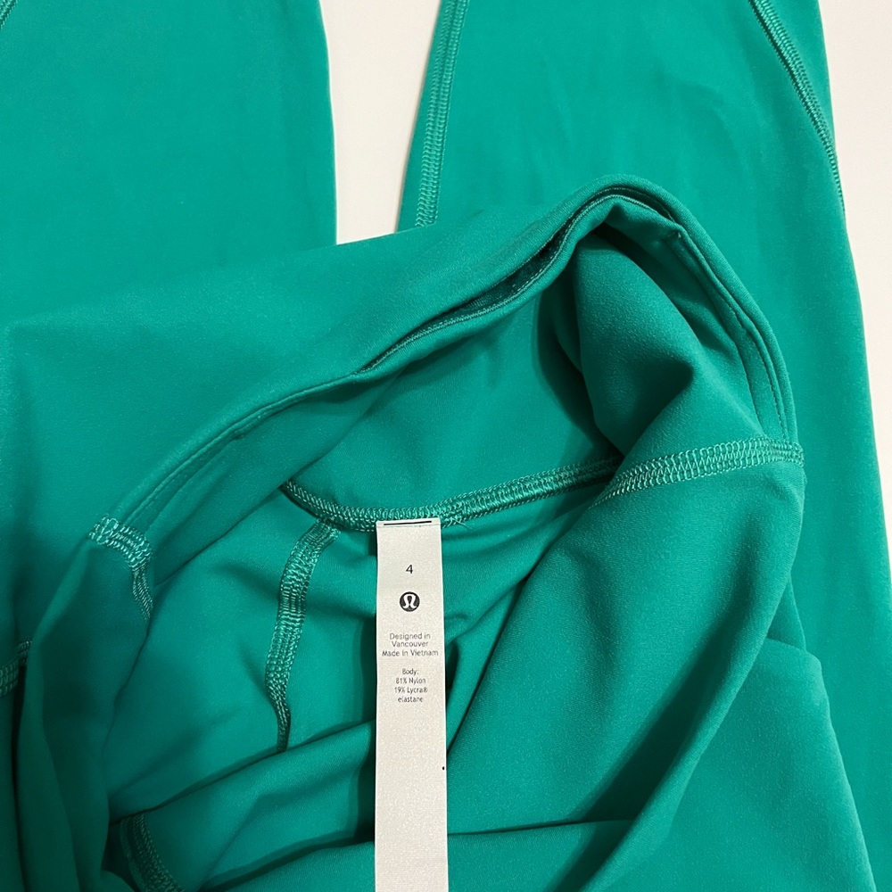 lululemon athletica Align High-Rise Pant With Pockets 25” Kelly Green -Size 4 - Picture 5 of 8
